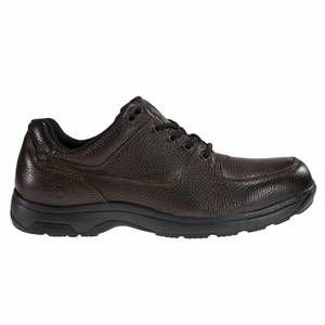 NEW DUNHAM men's windsor waterproof oxford shoes - medium width in dark brown